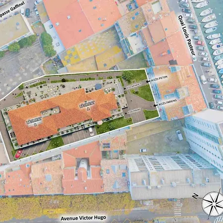 Confort Terrasse, Ascenseur Et Parking 아파트 *